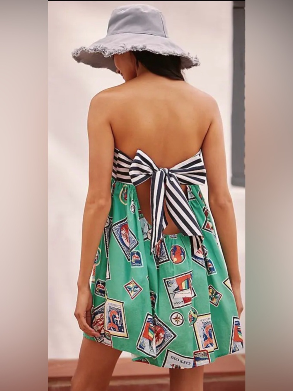 NWT: Anthropologie Celandine Strapless babydoll Blouse - Picture 2 of 3